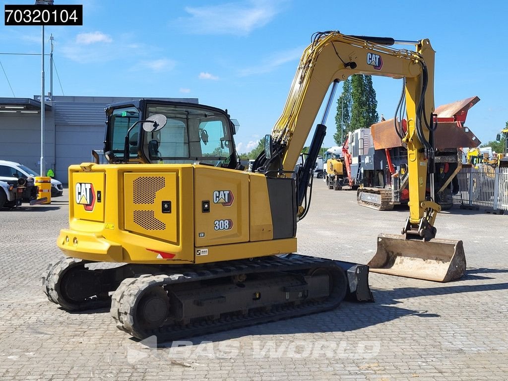 Minibagger des Typs Caterpillar 308 CR, Gebrauchtmaschine in Veghel (Bild 8)