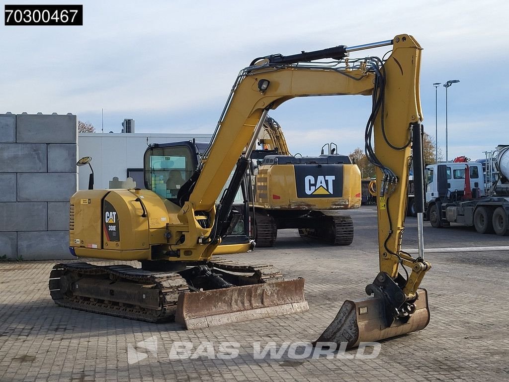 Minibagger del tipo Caterpillar 308 E A/C, Gebrauchtmaschine en Veghel (Imagen 8)