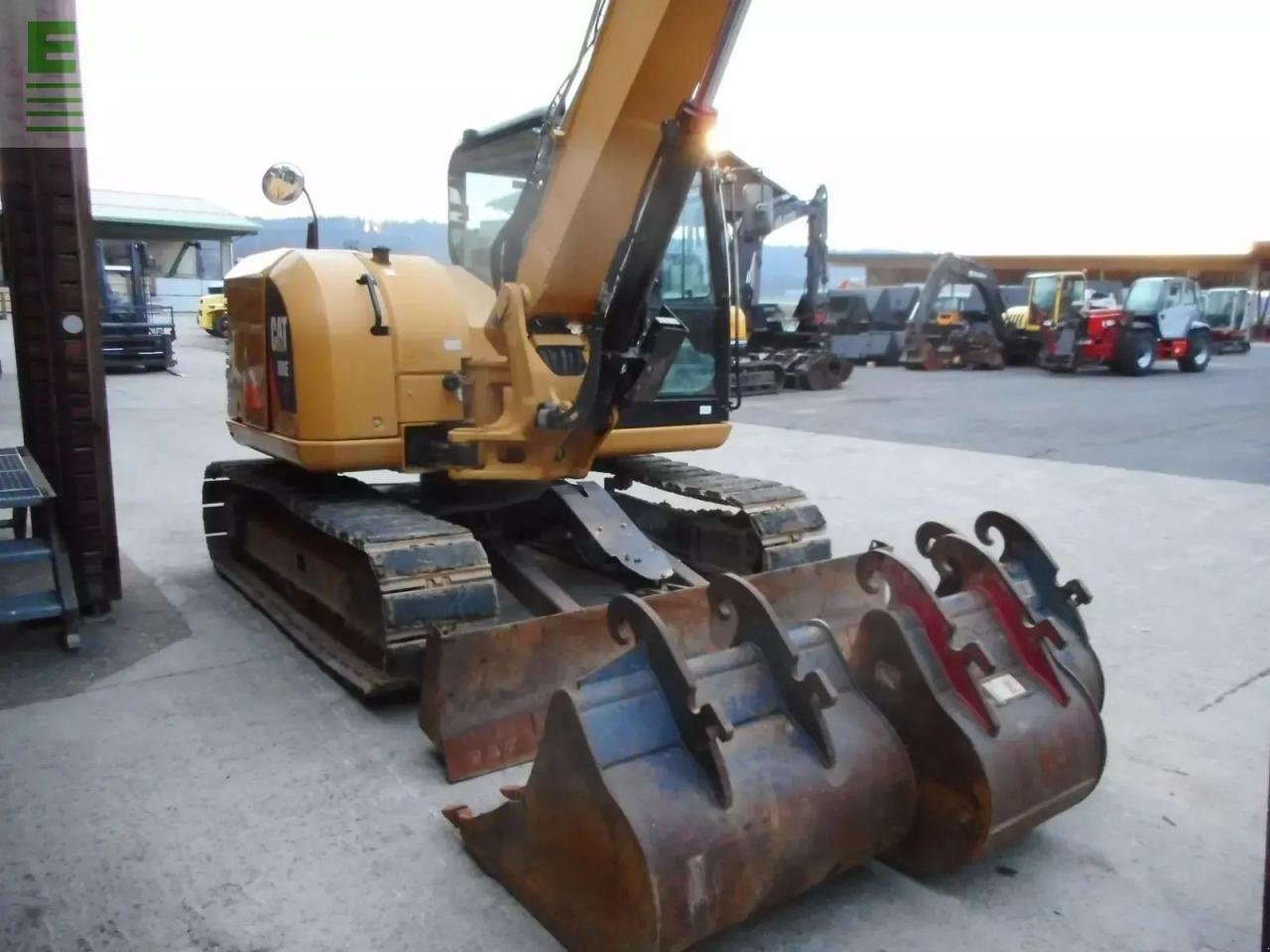 Minibagger tip Caterpillar 308ecr ( 8.330kg ) powertilt, hydr. sw, 4 löffel, Gebrauchtmaschine in ST. NIKOLAI/DR. (Poză 5)