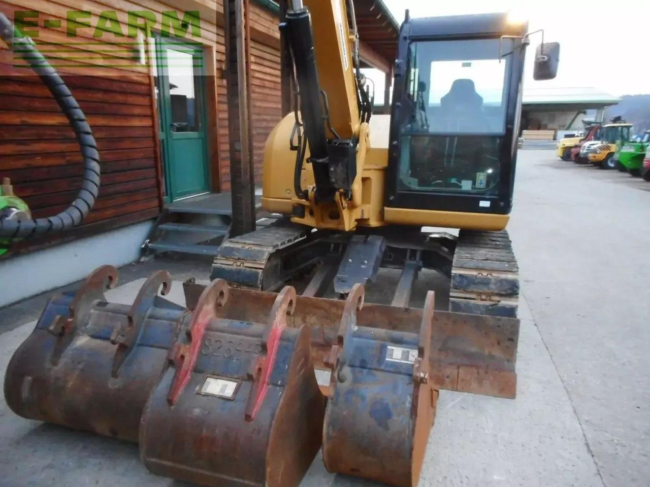 Minibagger tip Caterpillar 308ecr ( 8.330kg ) powertilt, hydr. sw, 4 löffel, Gebrauchtmaschine in ST. NIKOLAI/DR. (Poză 8)