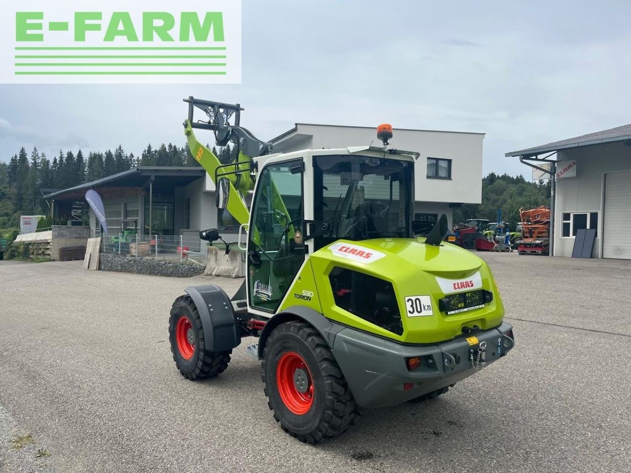 Minibagger des Typs CLAAS claas torion 530, Gebrauchtmaschine in MÜHLEN (Bild 8)