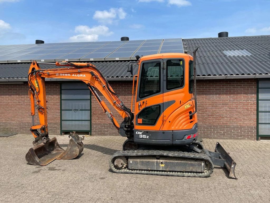 Minibagger del tipo Doosan DX 35Z Graafmachine, Gebrauchtmaschine en Lunteren (Imagen 2)