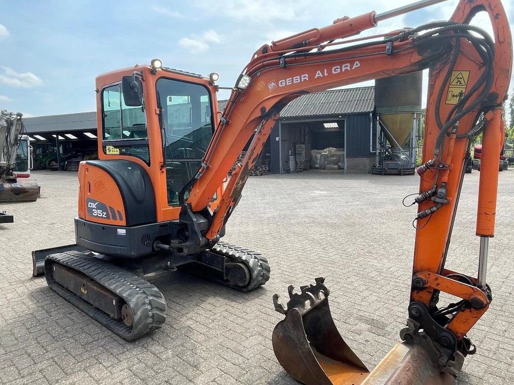 Minibagger del tipo Doosan DX 35Z Graafmachine, Gebrauchtmaschine en Lunteren (Imagen 5)