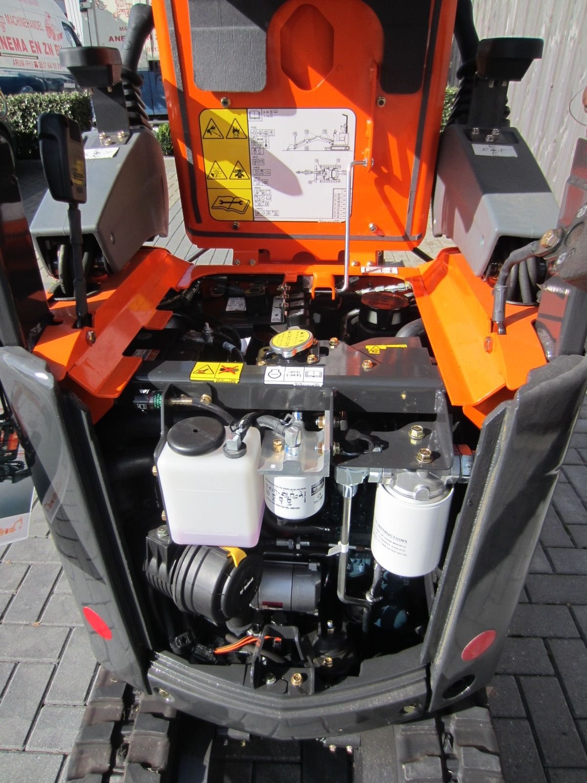 Minibagger типа Doosan DX10z, Neumaschine в Arum (Фотография 8)