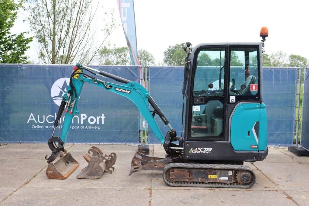 Minibagger des Typs Doosan DX19, Gebrauchtmaschine in Antwerpen (Bild 2)