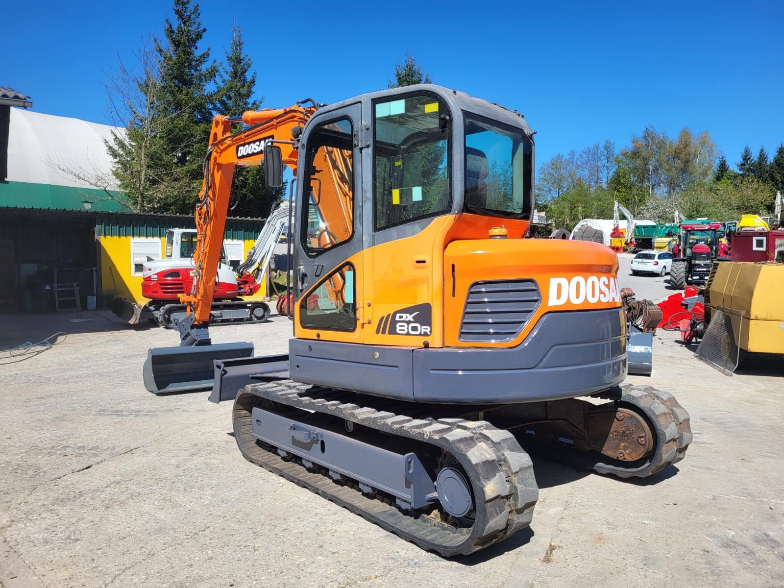 Minibagger от тип Doosan DX80R, Gebrauchtmaschine в Gabersdorf (Снимка 5)