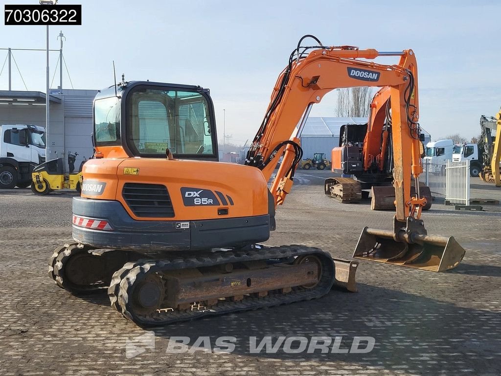 Minibagger tip Doosan DX85 R-3 A/C - 3 Buckets, Gebrauchtmaschine in Veghel (Poză 10)