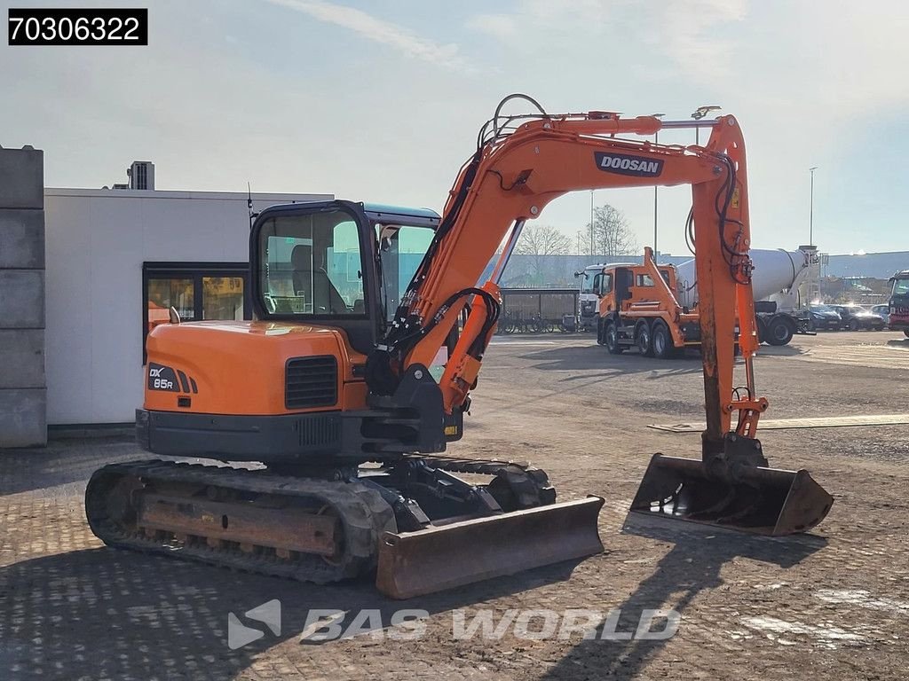 Minibagger tip Doosan DX85 R-3 A/C - 3 Buckets, Gebrauchtmaschine in Veghel (Poză 7)