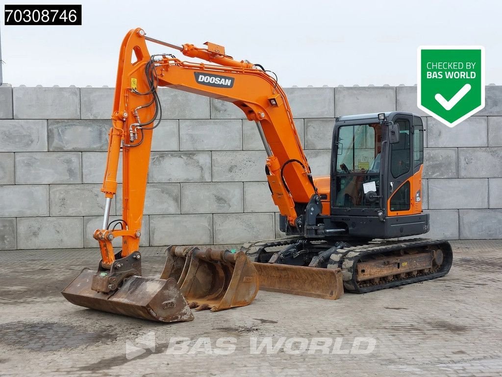 Minibagger typu Doosan DX85 R-3 A/C - 3 Buckets, Gebrauchtmaschine v Veghel (Obrázek 1)