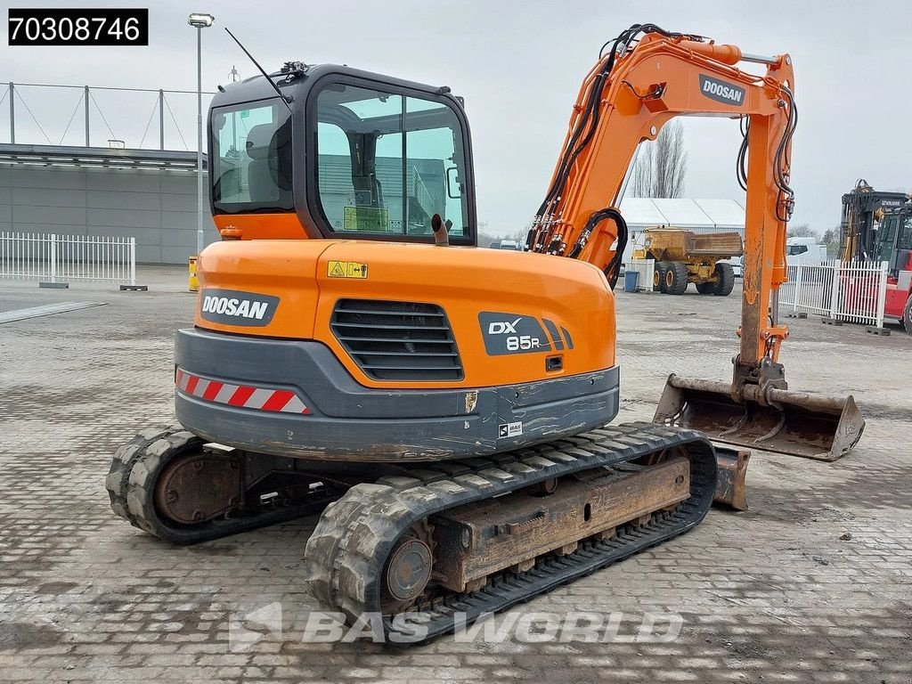 Minibagger typu Doosan DX85 R-3 A/C - 3 Buckets, Gebrauchtmaschine v Veghel (Obrázek 9)