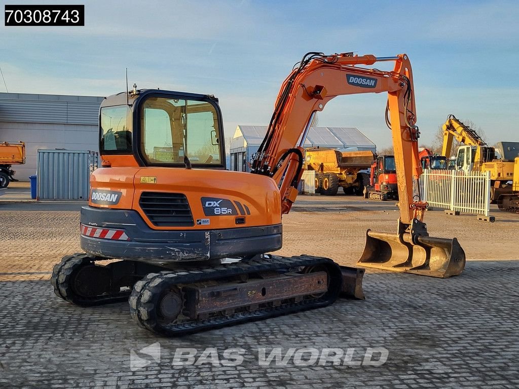 Minibagger typu Doosan DX85 R-3 A/C - 3 Buckets, Gebrauchtmaschine v Veghel (Obrázek 8)
