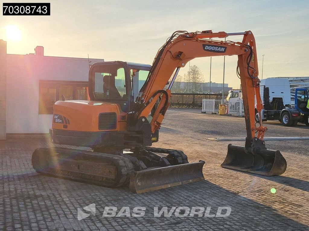 Minibagger typu Doosan DX85 R-3 A/C - 3 Buckets, Gebrauchtmaschine v Veghel (Obrázek 9)