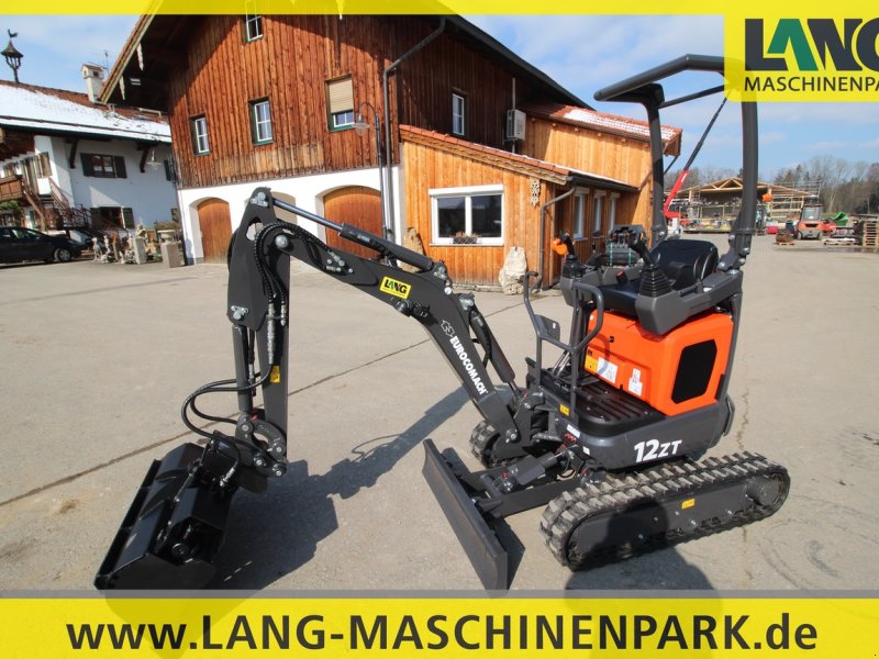 Minibagger of the type Eurocomach 12 ZT inkl. Löffelset, Neumaschine in Petting (Picture 1)