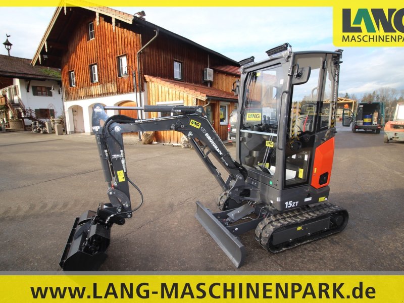 Minibagger del tipo Eurocomach 15 ZT inkl. Löffelset, Neumaschine In Petting (Immagine 1)