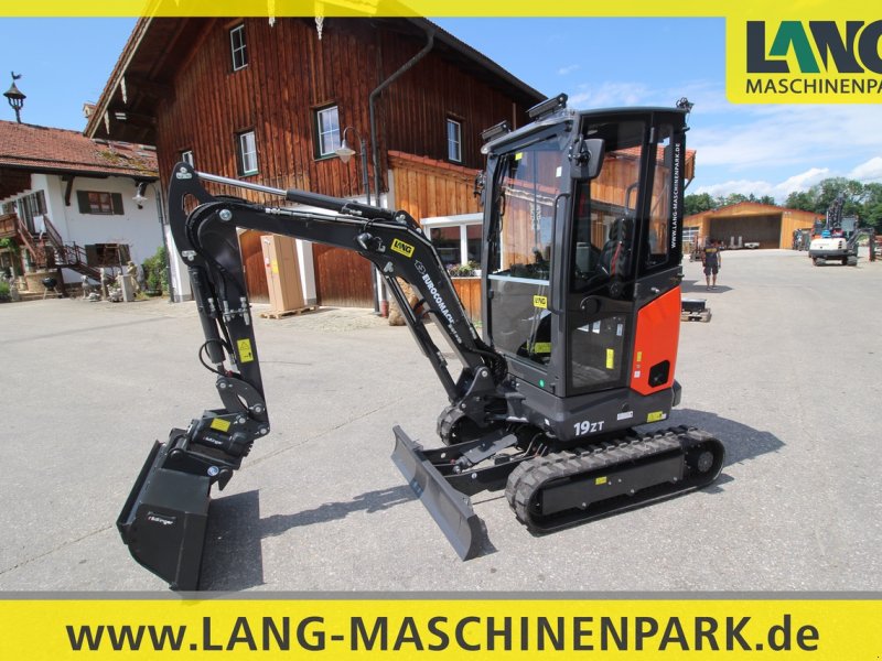 Minibagger del tipo Eurocomach 19 ZT inkl. Powertilt & Löffelset, Neumaschine In Petting (Immagine 1)