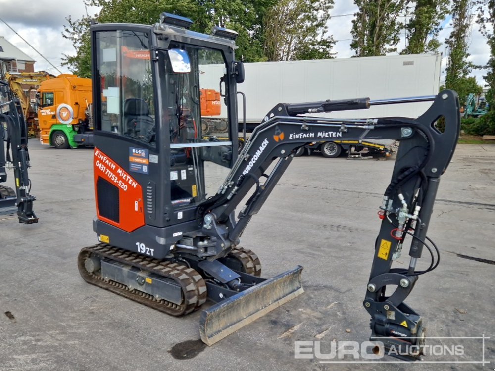 Minibagger Türe ait Eurocomach 19ZT, Gebrauchtmaschine içinde Dormagen (resim 4)