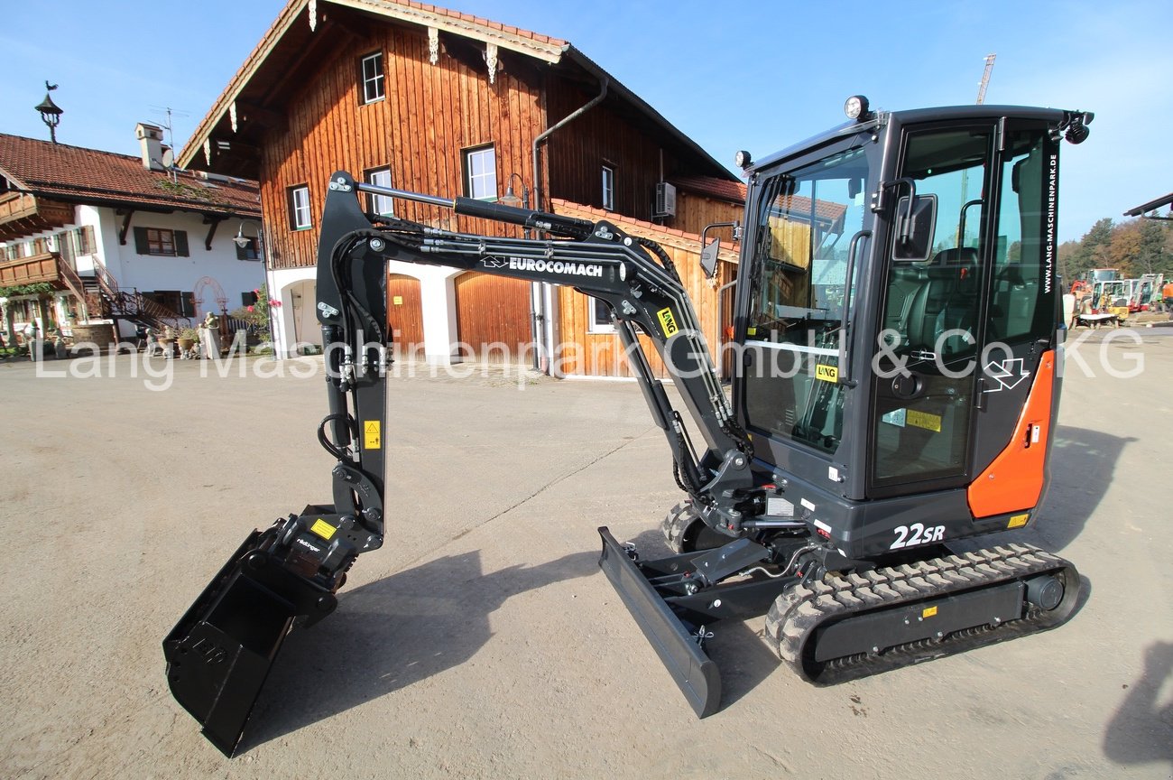 Minibagger типа Eurocomach 22 SR inkl. Powertilt & Löffelset, Neumaschine в Petting (Фотография 2)