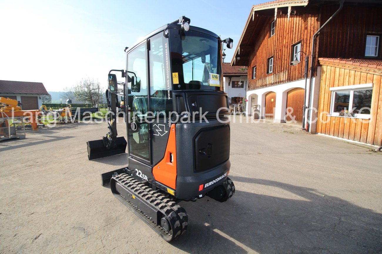 Minibagger типа Eurocomach 22 SR inkl. Powertilt & Löffelset, Neumaschine в Petting (Фотография 4)