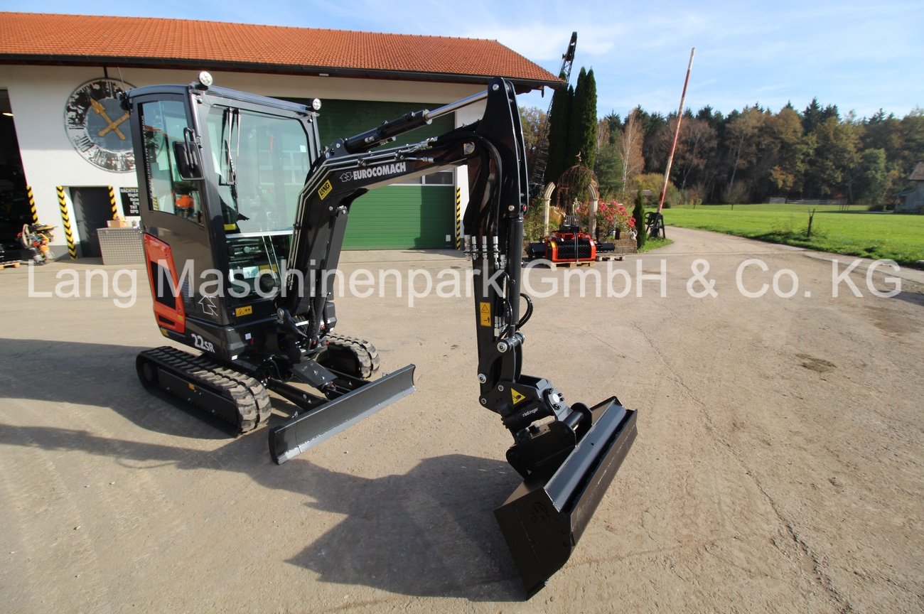 Minibagger типа Eurocomach 22 SR inkl. Powertilt & Löffelset, Neumaschine в Petting (Фотография 9)