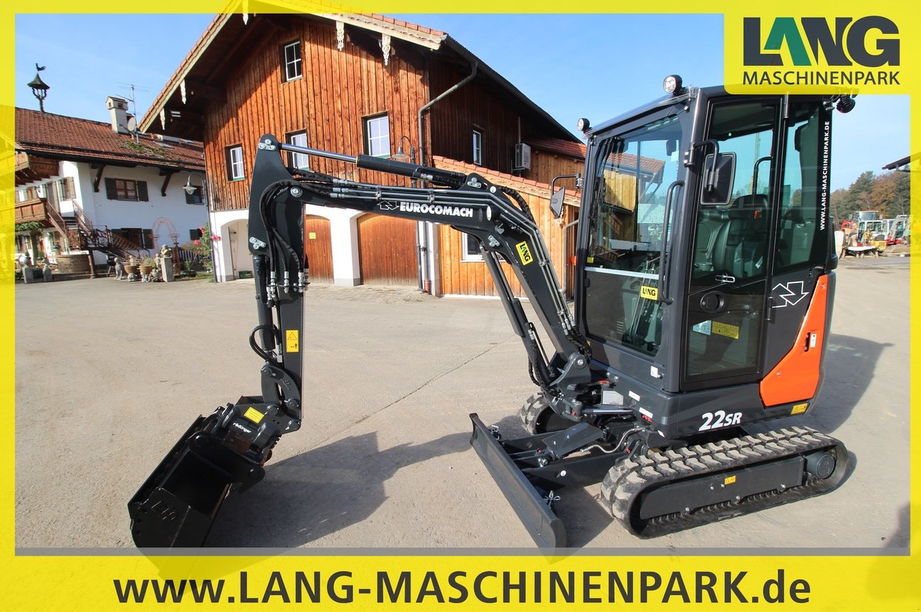 Minibagger des Typs Eurocomach 22 SR, Neumaschine in Petting (Bild 1)