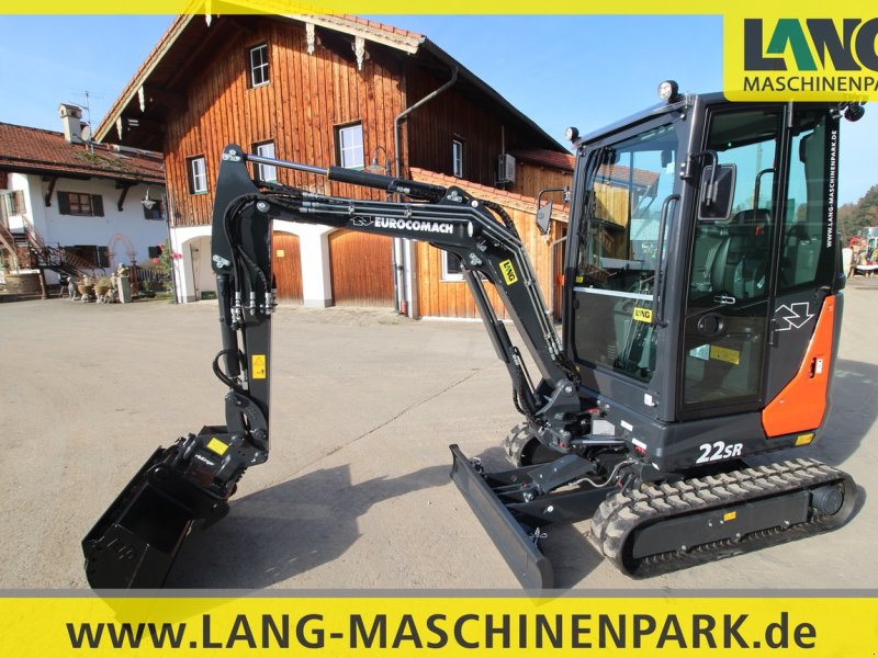 Minibagger des Typs Eurocomach 22 SR, Neumaschine in Petting