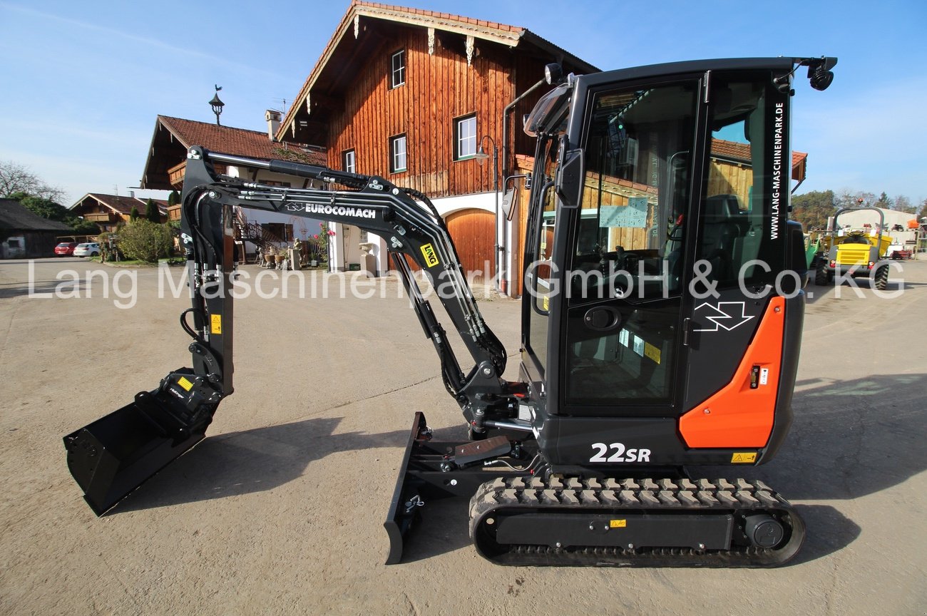 Minibagger des Typs Eurocomach 22 SR, Neumaschine in Petting (Bild 2)