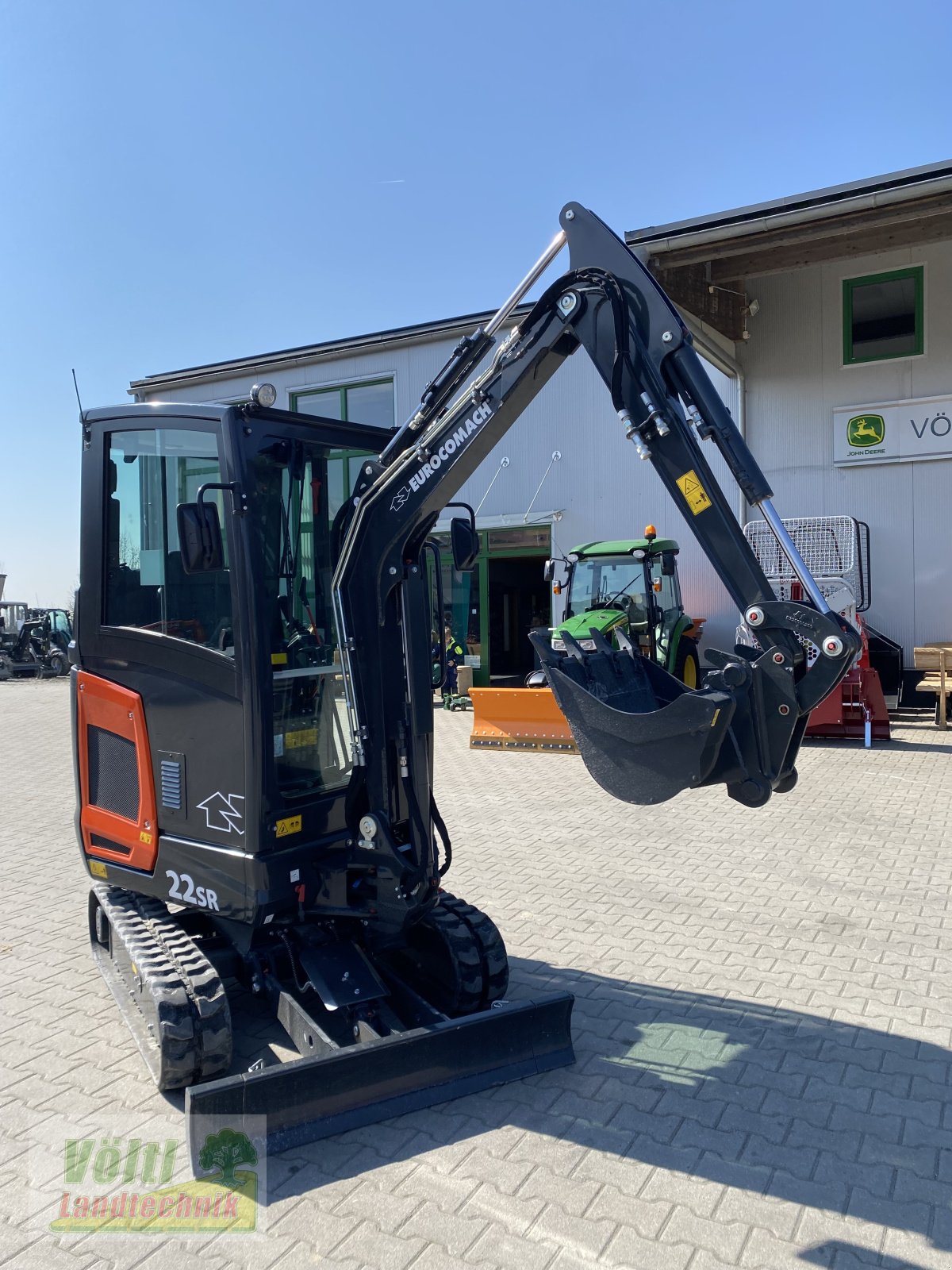Minibagger des Typs Eurocomach 22SR, Neumaschine in Hutthurm bei Passau (Bild 3)