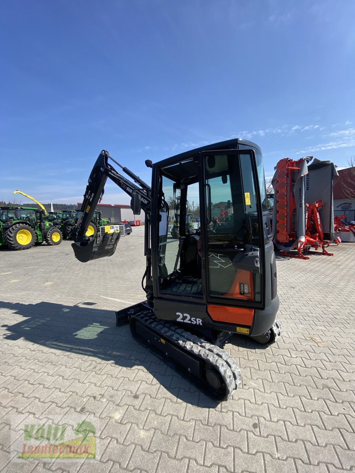 Minibagger des Typs Eurocomach 22SR, Neumaschine in Hutthurm bei Passau (Bild 8)