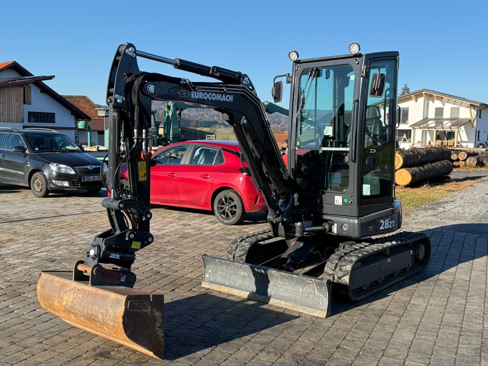 Minibagger del tipo Eurocomach 28 ZT, Gebrauchtmaschine en Neureichenau (Imagen 2)
