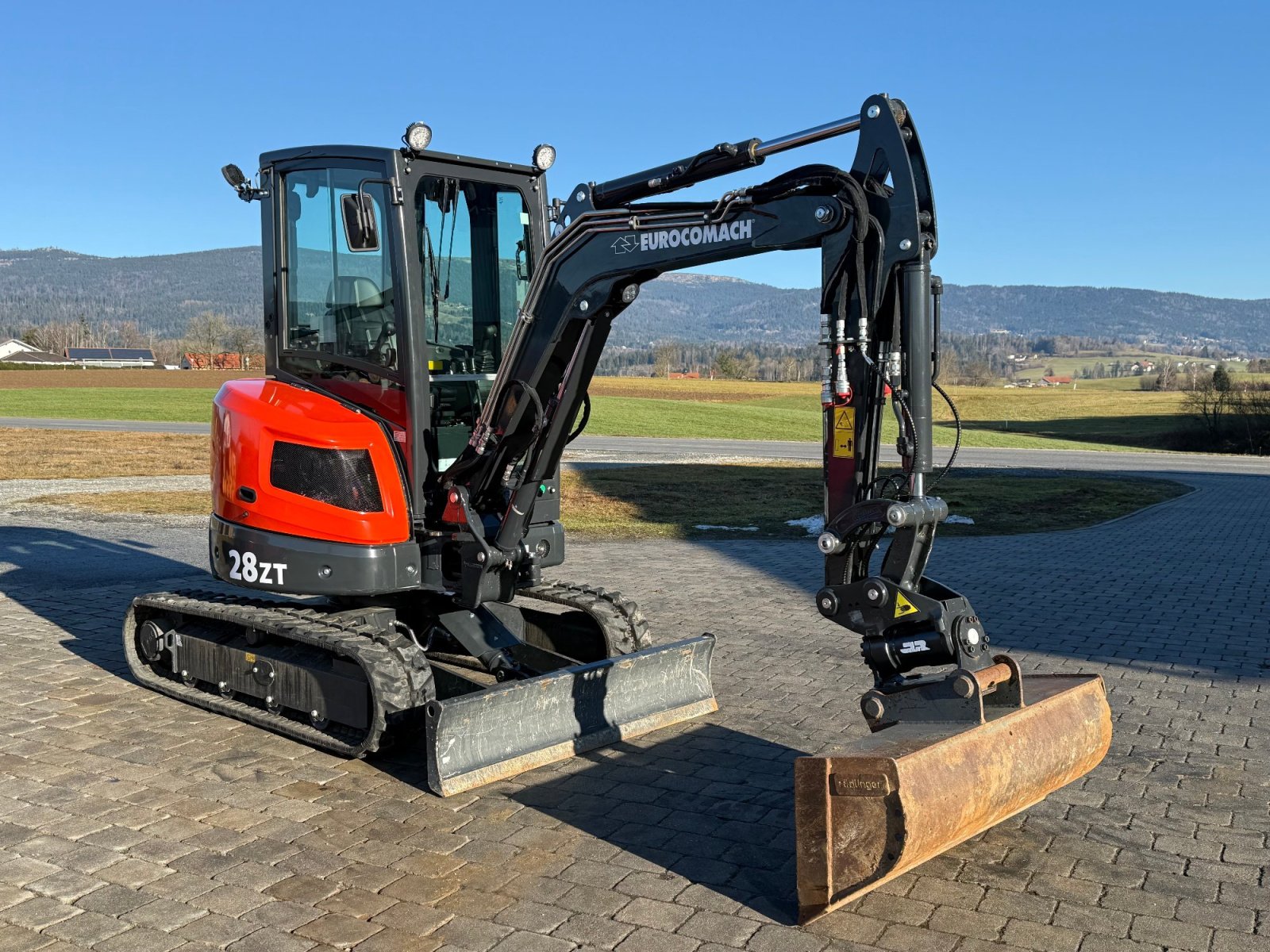 Minibagger del tipo Eurocomach 28 ZT, Gebrauchtmaschine en Neureichenau (Imagen 3)