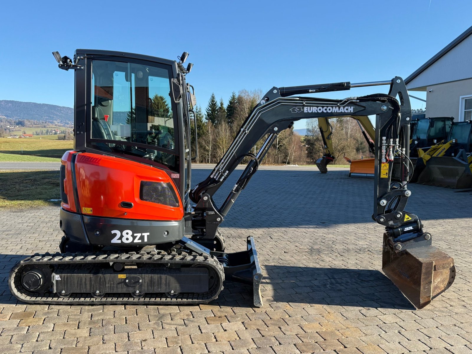Minibagger del tipo Eurocomach 28 ZT, Gebrauchtmaschine en Neureichenau (Imagen 4)
