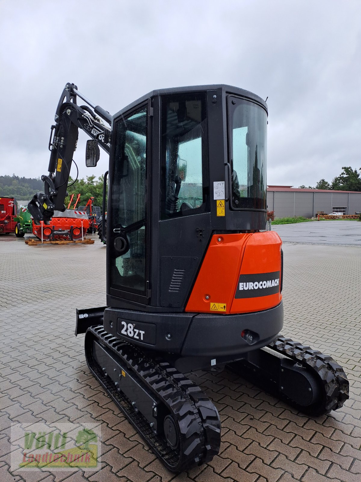Minibagger des Typs Eurocomach 28 ZT, Neumaschine in Hutthurm bei Passau (Bild 3)