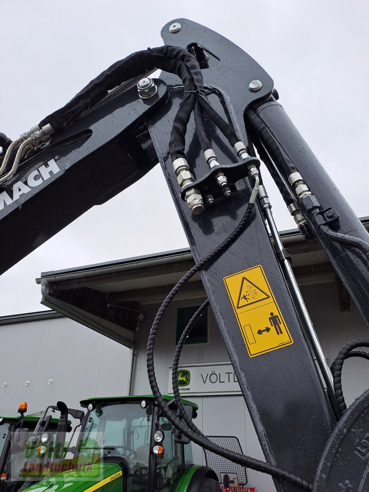 Minibagger des Typs Eurocomach 28 ZT, Neumaschine in Hutthurm bei Passau (Bild 7)