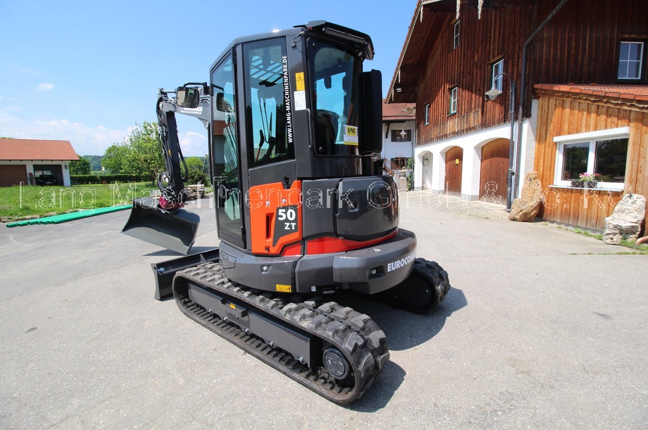 Minibagger от тип Eurocomach 50 ZT inkl. Holp Rototop & Löffelset, Neumaschine в Petting (Снимка 3)