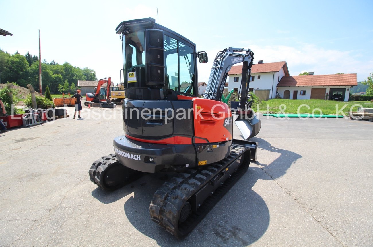 Minibagger от тип Eurocomach 50 ZT inkl. Holp Rototop & Löffelset, Neumaschine в Petting (Снимка 5)