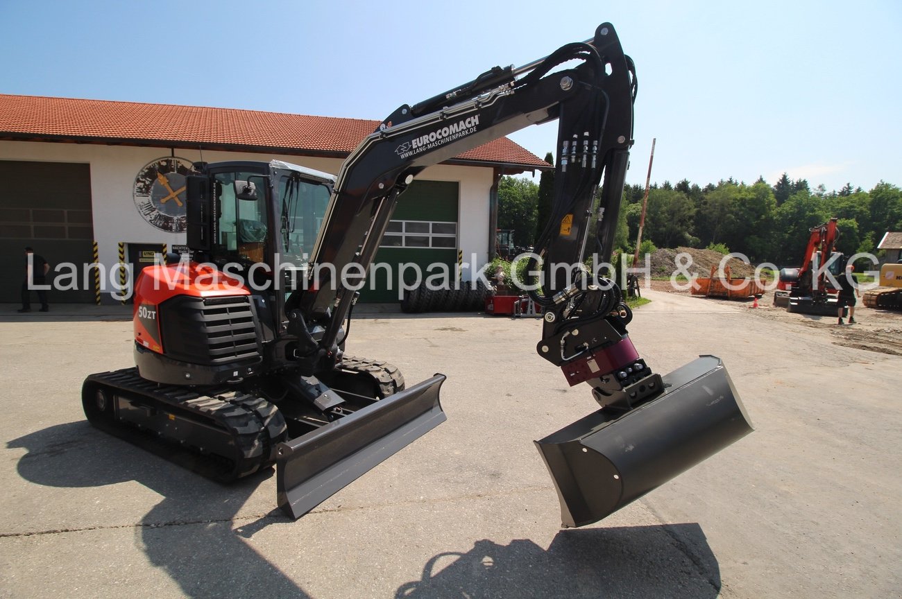 Minibagger от тип Eurocomach 50 ZT inkl. Holp Rototop & Löffelset, Neumaschine в Petting (Снимка 8)