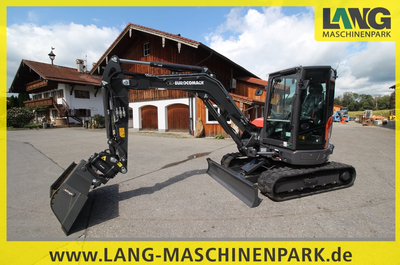 Minibagger des Typs Eurocomach 58 ZT, Neumaschine in Petting (Bild 1)
