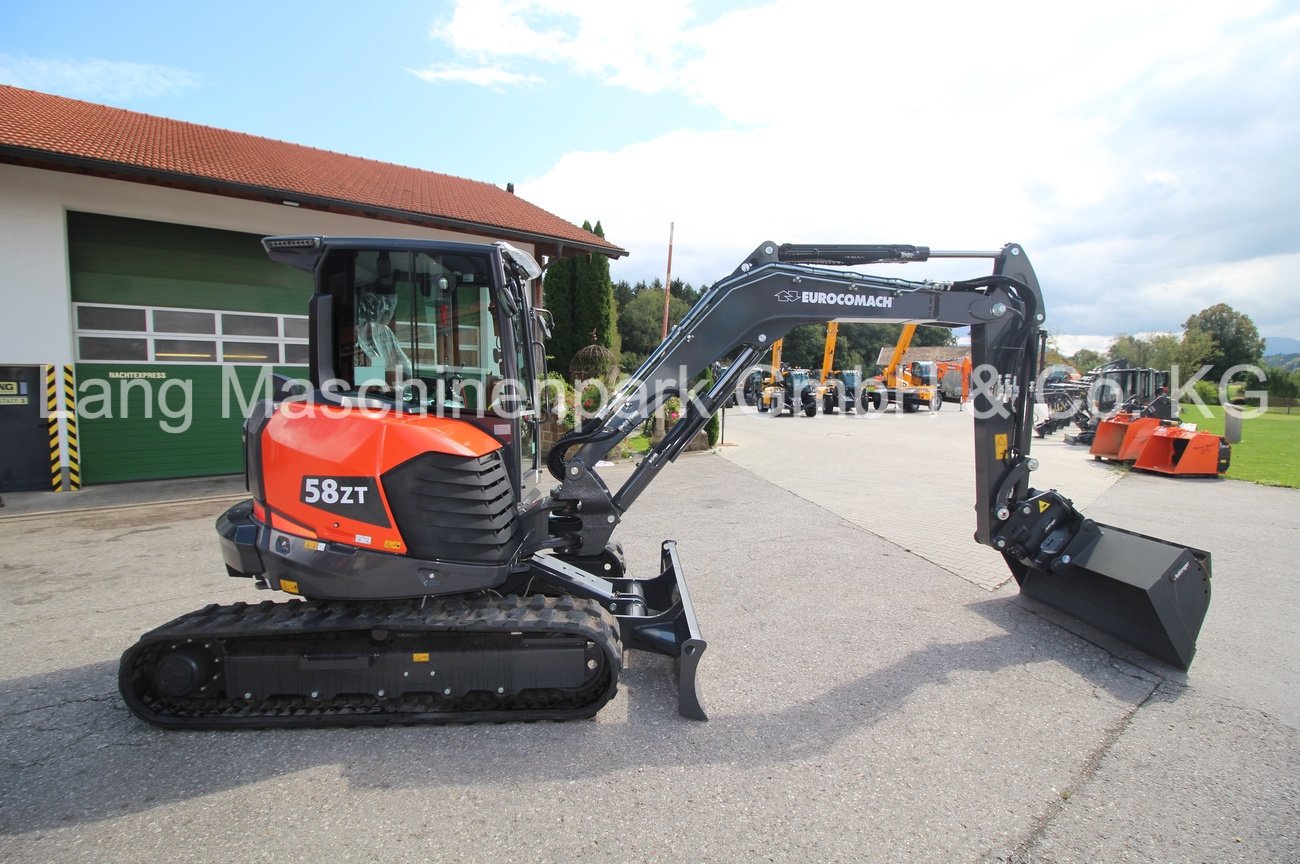 Minibagger des Typs Eurocomach 58 ZT, Neumaschine in Petting (Bild 7)