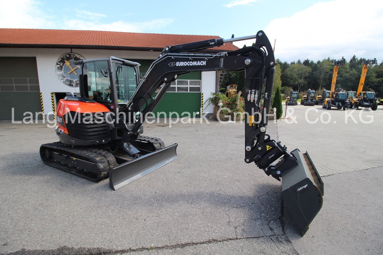 Minibagger des Typs Eurocomach 58 ZT, Neumaschine in Petting (Bild 8)