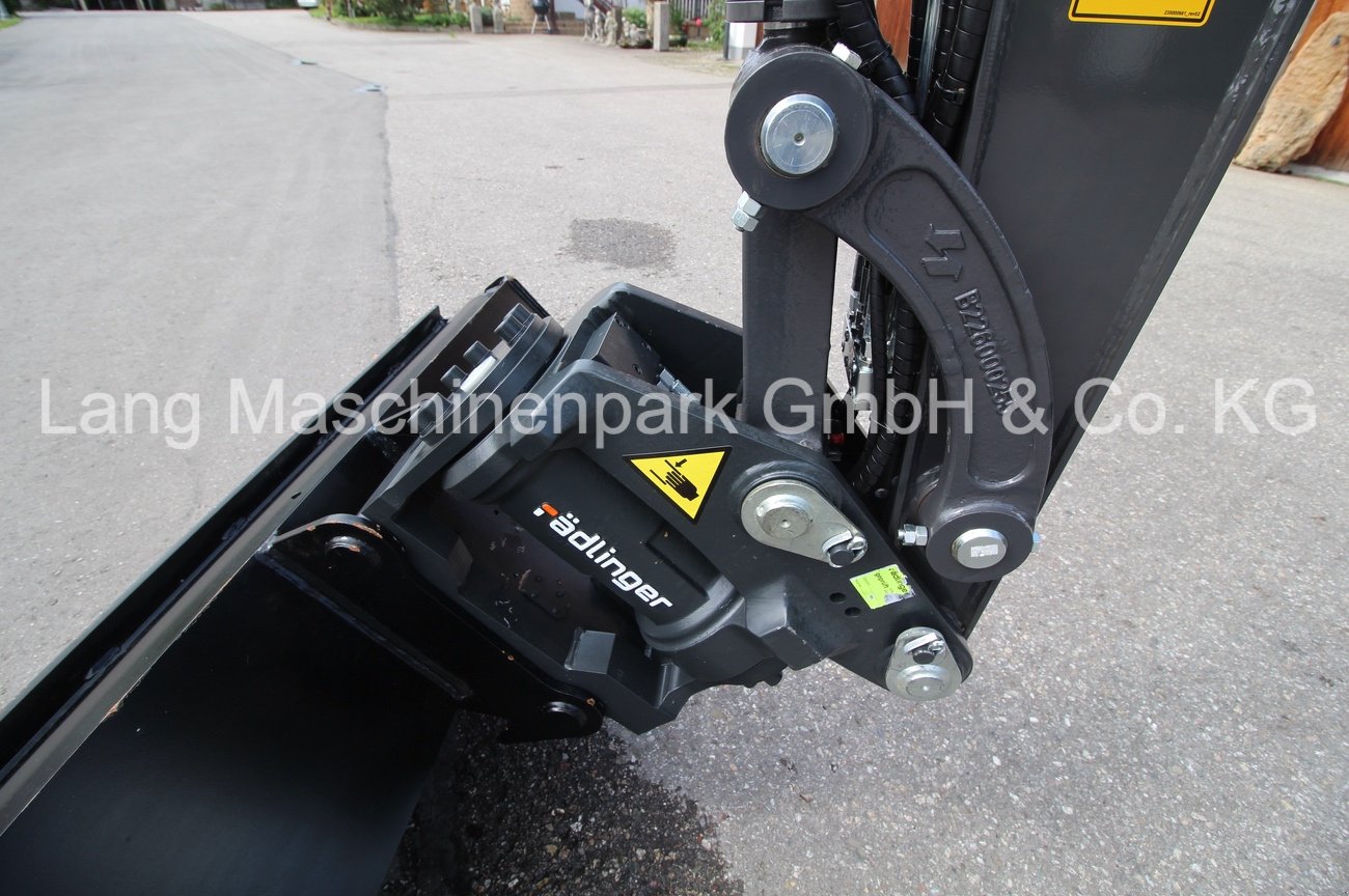 Minibagger des Typs Eurocomach 60 ZT inkl. Powertilt & Löffelset, Neumaschine in Petting (Bild 10)