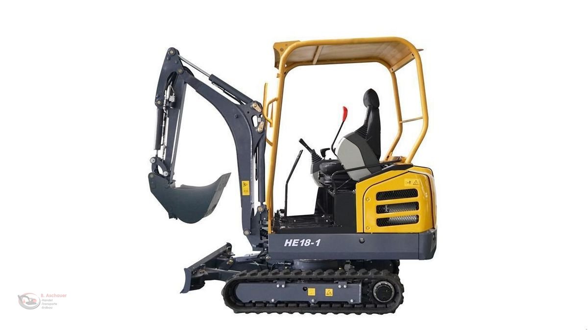 Minibagger of the type Eurotrac HE18, Neumaschine in Dimbach (Picture 1)