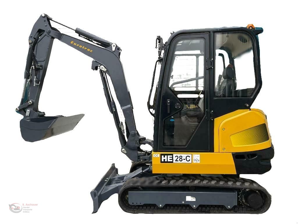 Minibagger του τύπου Eurotrac HE28 mit Kabine, Neumaschine σε Dimbach (Φωτογραφία 1)