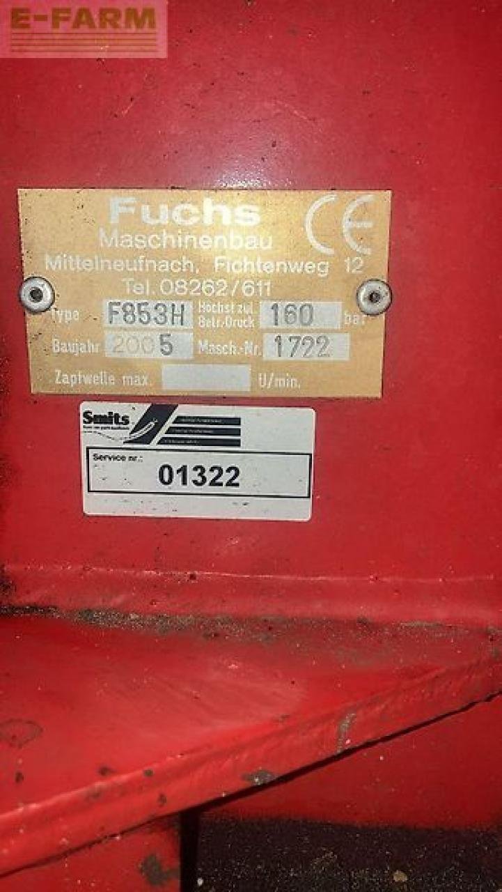 Minibagger typu Fuchs f 853 h, Gebrauchtmaschine v ag BROEKLAND (Obrázek 12)