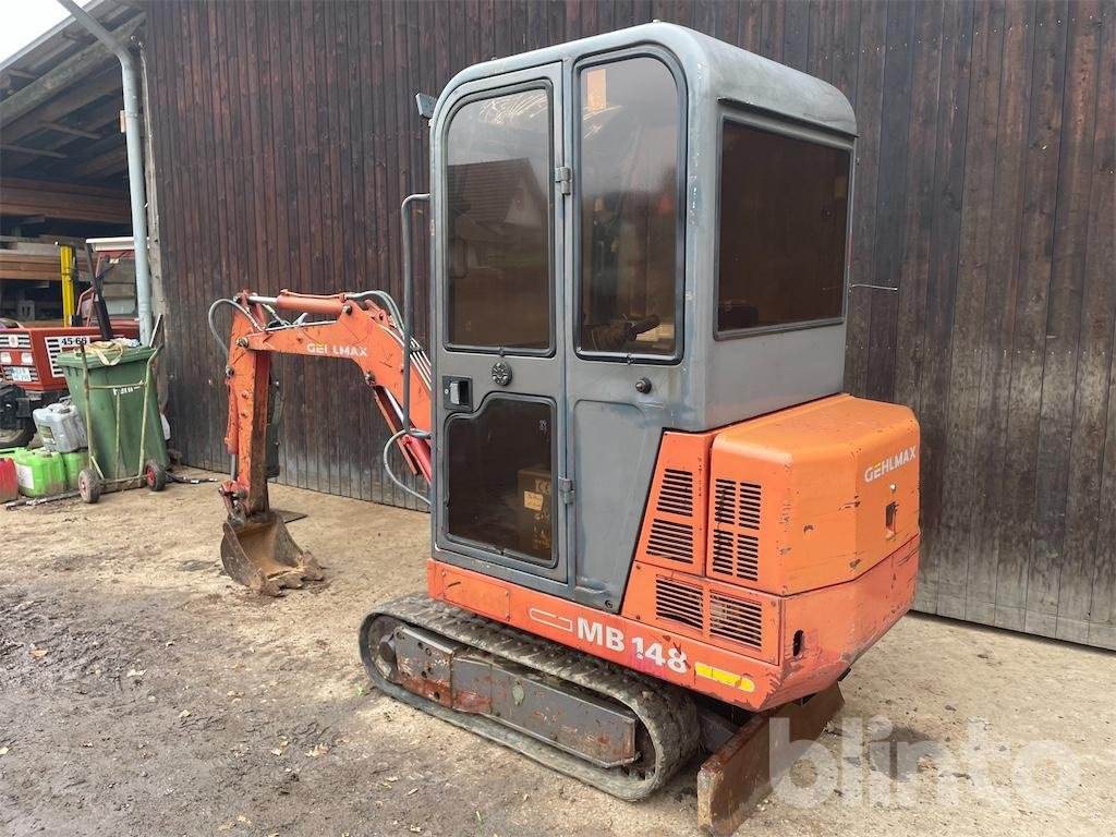 Minibagger van het type Gehlmax MB 148, Gebrauchtmaschine in Düsseldorf (Foto 4)