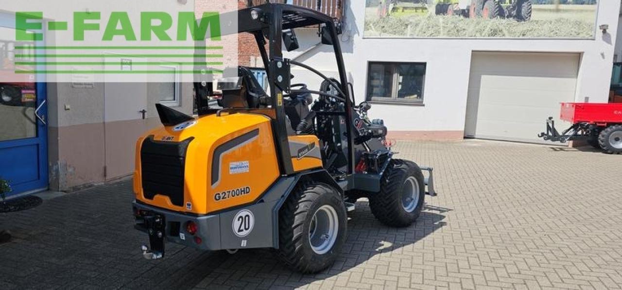 Minibagger типа GiANT g2700 hd y kompaktradlader mit euro-aufnahme, stvzo-paket, Gebrauchtmaschine в WALDKAPPEL-BISCHHAUSEN (Фотография 3)