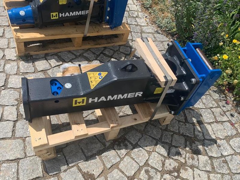 Minibagger del tipo Hammer HM100 Hydraulikhammer mit Lehnhoff MS01 Aufnahme, Neumaschine In Brunn an der Wild (Immagine 1)