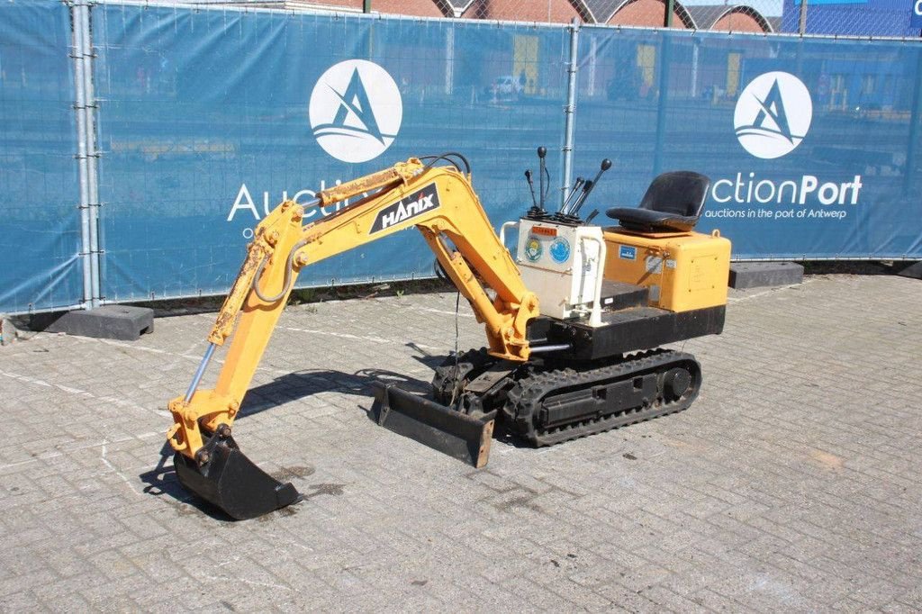 Minibagger des Typs Hanix N080-2, Gebrauchtmaschine in Antwerpen (Bild 9)