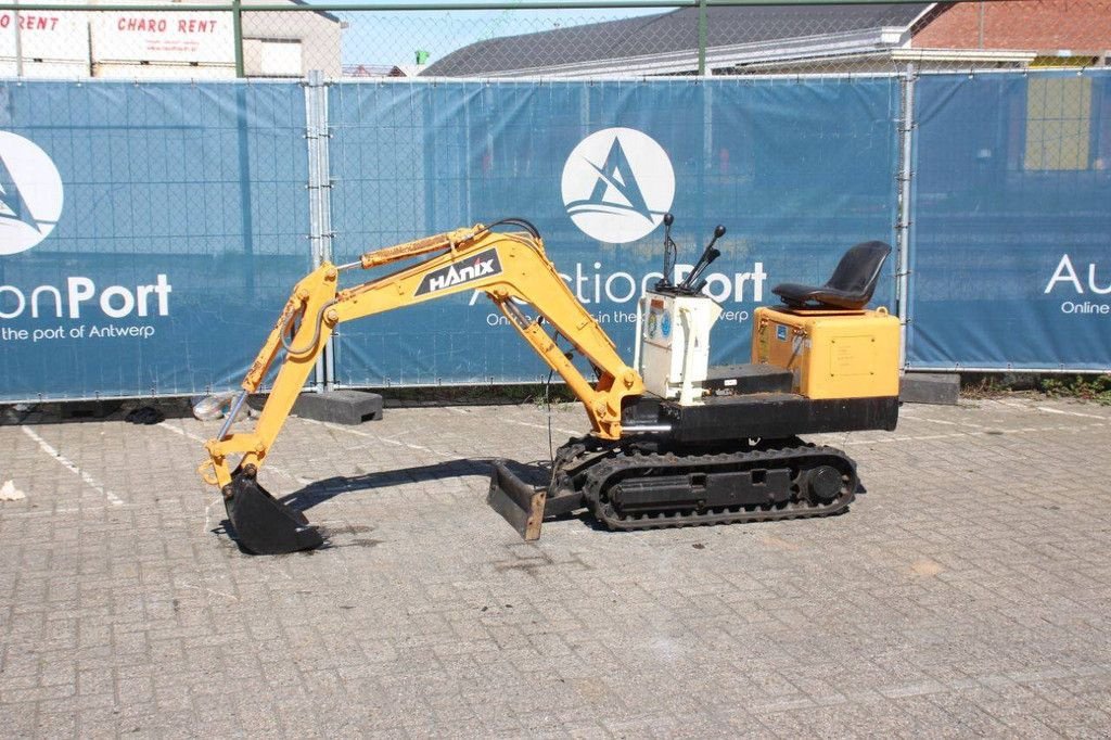 Minibagger des Typs Hanix N080-2, Gebrauchtmaschine in Antwerpen (Bild 1)