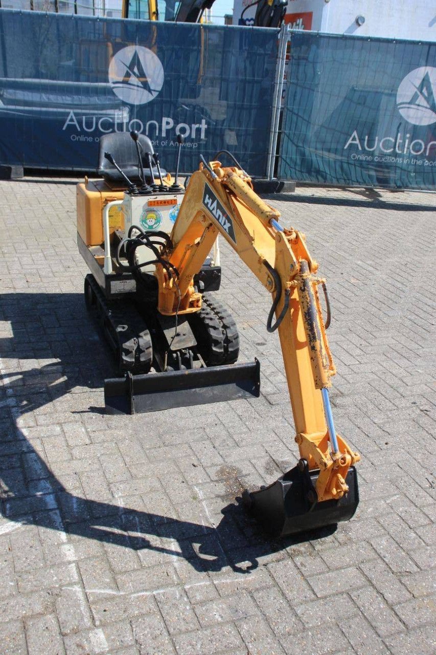 Minibagger des Typs Hanix N080-2, Gebrauchtmaschine in Antwerpen (Bild 7)