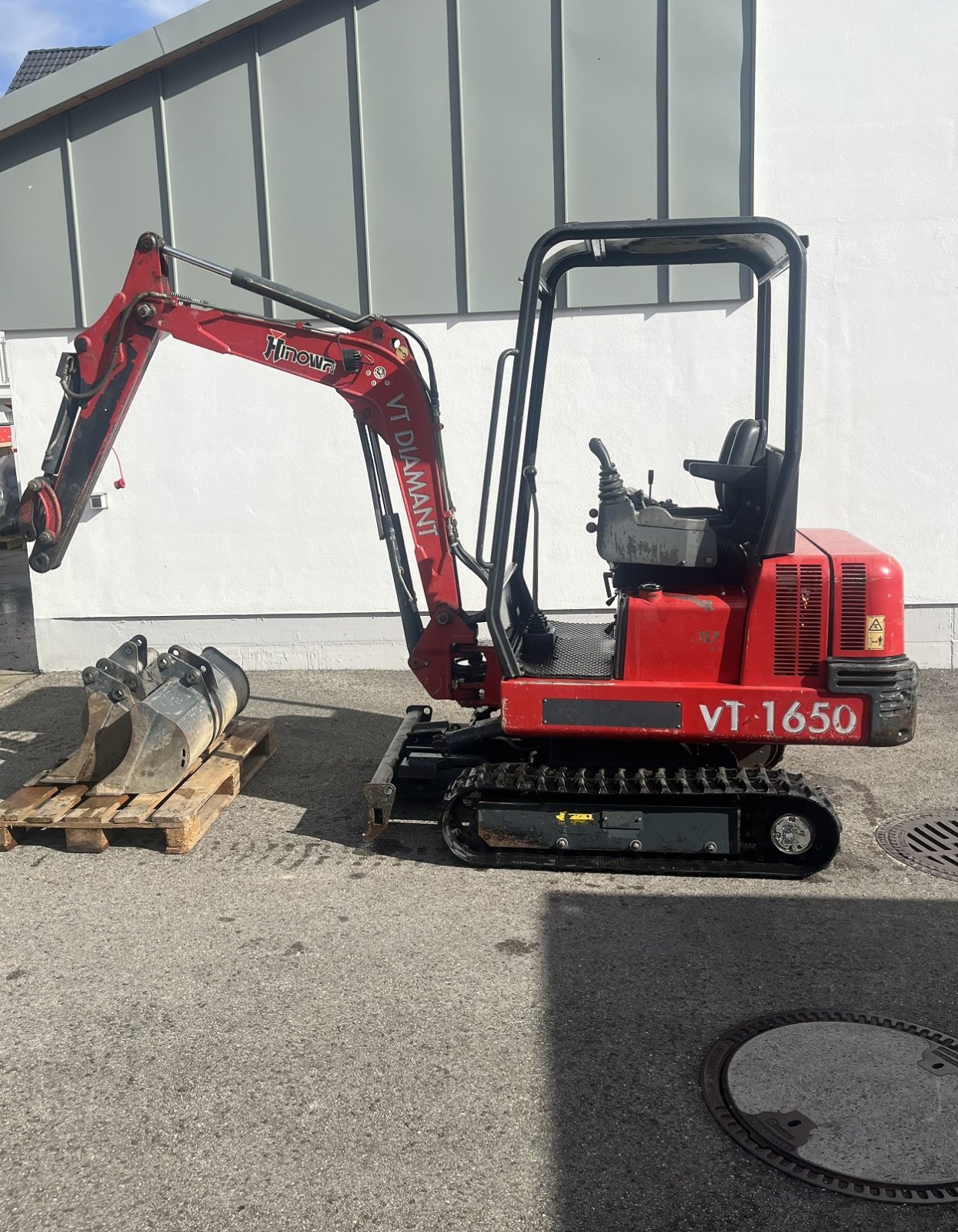Minibagger Türe ait Hinowa VT 1650, Gebrauchtmaschine içinde Manching (resim 3)